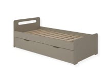 Lit gigogne 90x190 LEVIS - Lin - 5