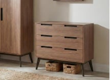 Chambre bébé complète VINTAGE Noyer - 5