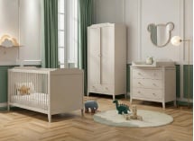 Commode 3 tiroirs ÉLORIA - Crème - 2