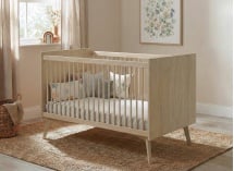 Lit bébé évolutif 70x140 LINE – Bois - 1