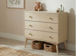 Commode 3 tiroirs LINE – Bois
