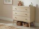 Commode 3 tiroirs LINE – Bois - 1