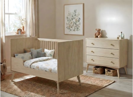 LINE 3-drawer chest of drawers - Wood