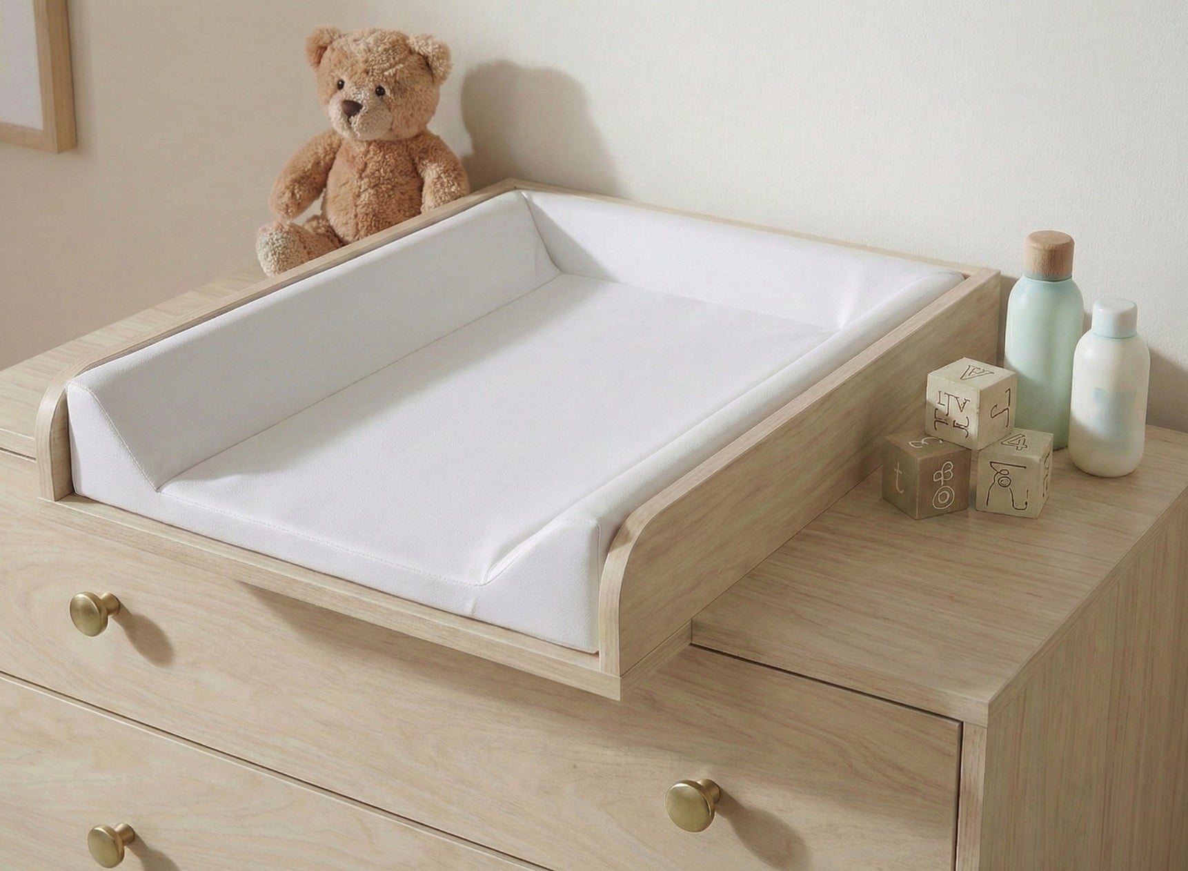 Plan à langer pour commode LINE - Bois - 1