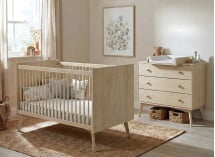 Chambre bébé duo LINE – Bois - 1