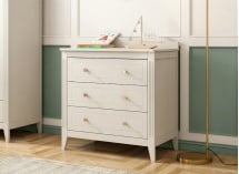 Chambre bébé duo ÉLORIA - Crème - 5