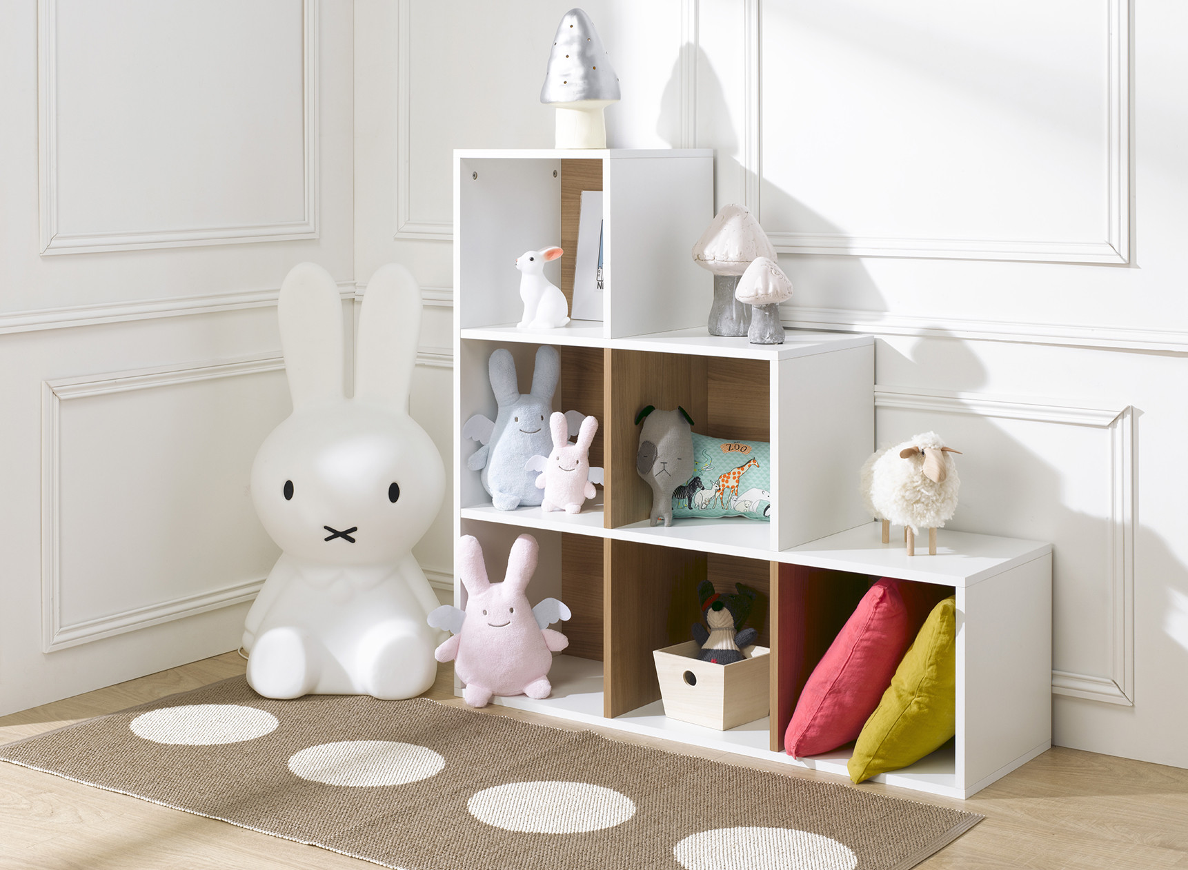 Bibliothèque 6 cases escalier  ANGEL Nateo Concept - 4