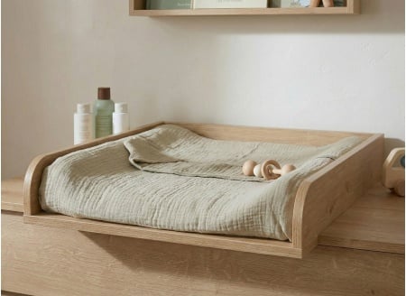 Plan à langer pour commode BOSQUE Chêne - 1