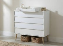 Plan à langer pour commode BOSQUE Blanc - 2