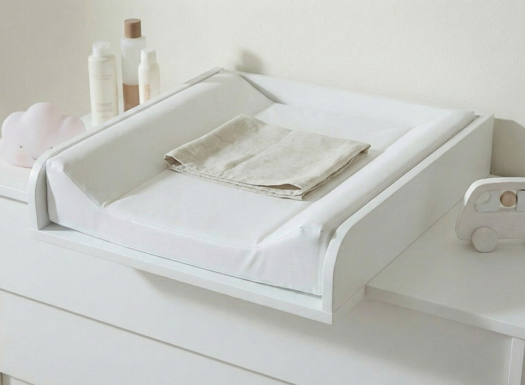 Plan à langer pour commode BOSQUE Blanc - 1