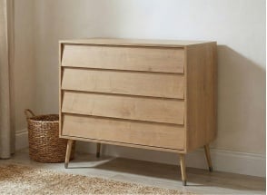 BOSQUE ladekast 4 laden - Vintage Eiken