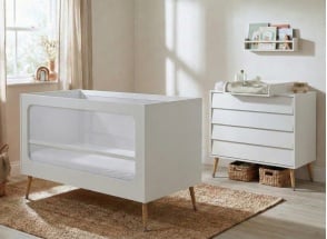 Babyzimmer-Set BOSQUE - Weiß