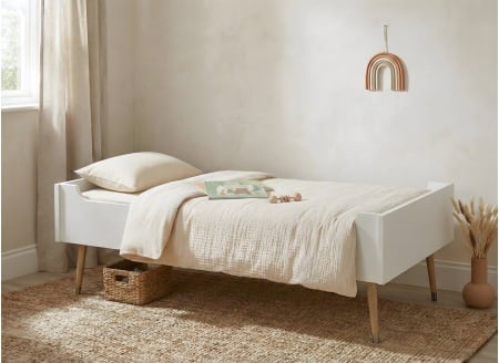 Lettino evolutivo 70x140 BOSQUE - Bianco