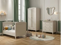 Chambre bébé complète ÉLORIA - Crème - 2