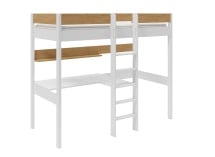 Lit mezzanine avec bureau et fauteuil EDGAR - 9