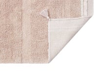 Tapis rectangulaire lavable en coton BLOOM - Rose 5