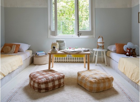 Tappeto rettangolare lavabile in cotone CLOTH - Naturale