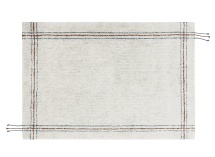 Tapis rectangulaire lavable en coton CLOTH - Naturel 3