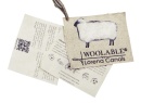 Tapis en laine WOOLLY - Blanc 5