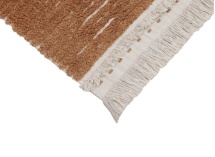 Tapis réversible en coton DUETTO - Toffee 7