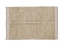 Tapis réversible en coton DUETTO - Écru 3