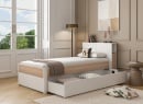 Lit enfant 90x200 PRADO – Blanc/Chêne - 5