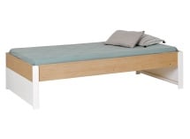 Lit enfant 90x200 avec tête de lit PRADO - 4