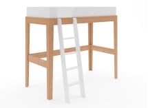 Lit mezzanine 90x200 hêtre massif SENSON - 3