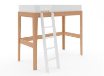 Lit mezzanine 90x200 hêtre massif SENSON - 4