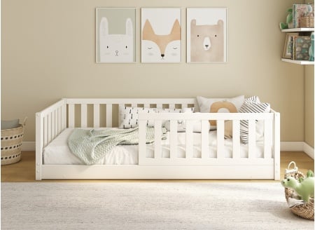 Lit Montessori 90x190 en pin massif UGO - 2
