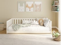 Lit Montessori 90x190 en pin massif UGO - 4