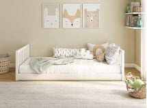 Lit Montessori 90x190 en pin massif UGO - 7