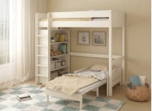 Lit mezzanine avec fauteuil et bibliothèque ARTHUS - 2