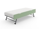 Tiroir gigogne 90x200 BRISBANE - Vert 1