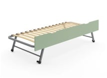 Tiroir gigogne 90x200 BRISBANE - Vert 2