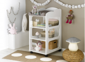 Babycommode CAMERON - Wit
