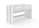 Lit mi-hauteur 90x190 ANDY - Blanc - 8
