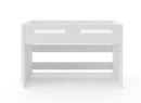Lit mi-hauteur 90x190 ANDY - Blanc - 9