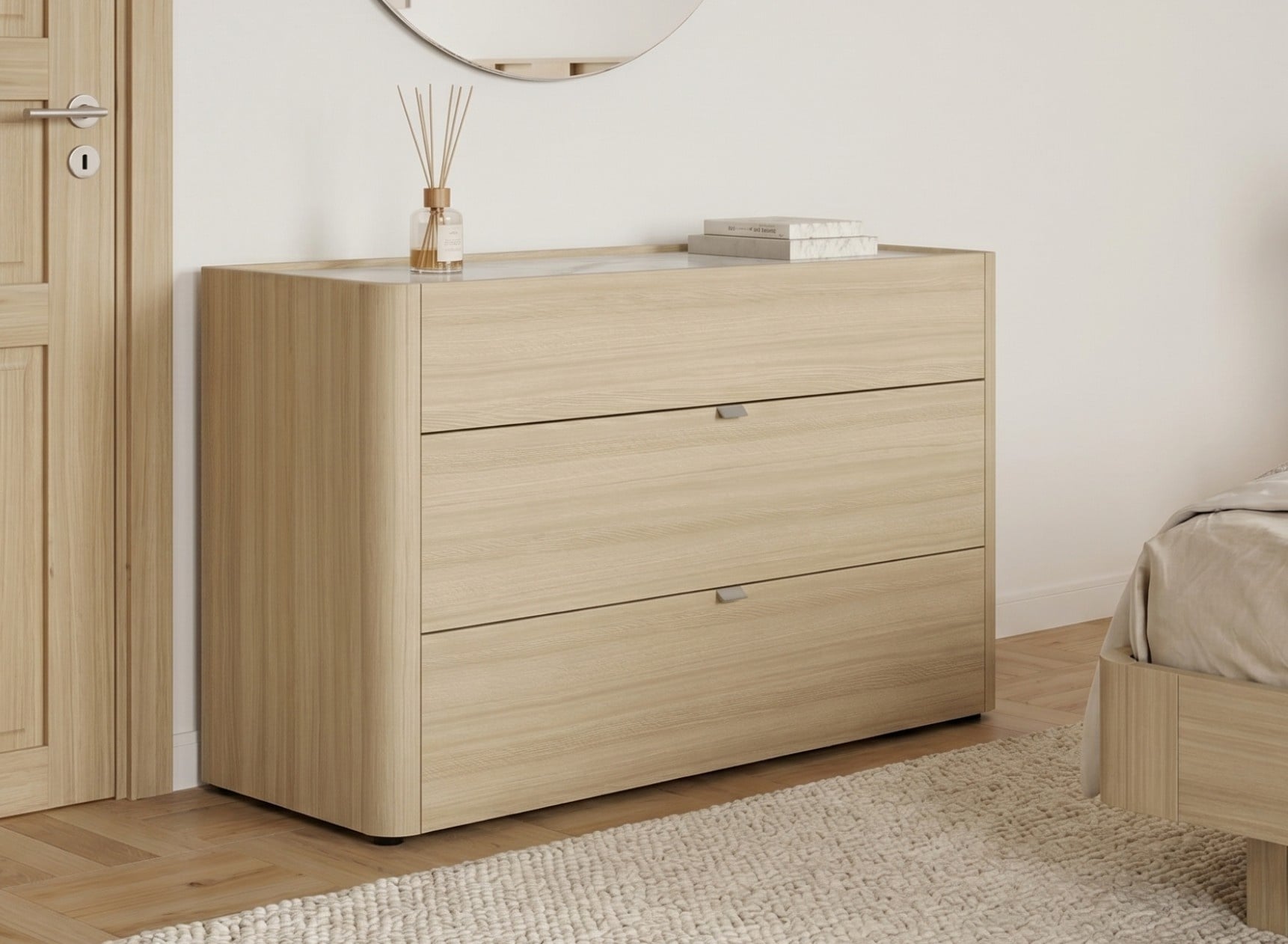 Commode 3 tiroirs LUMA - 1