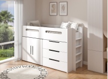 Etagère enfant ANDY - Blanc - 6