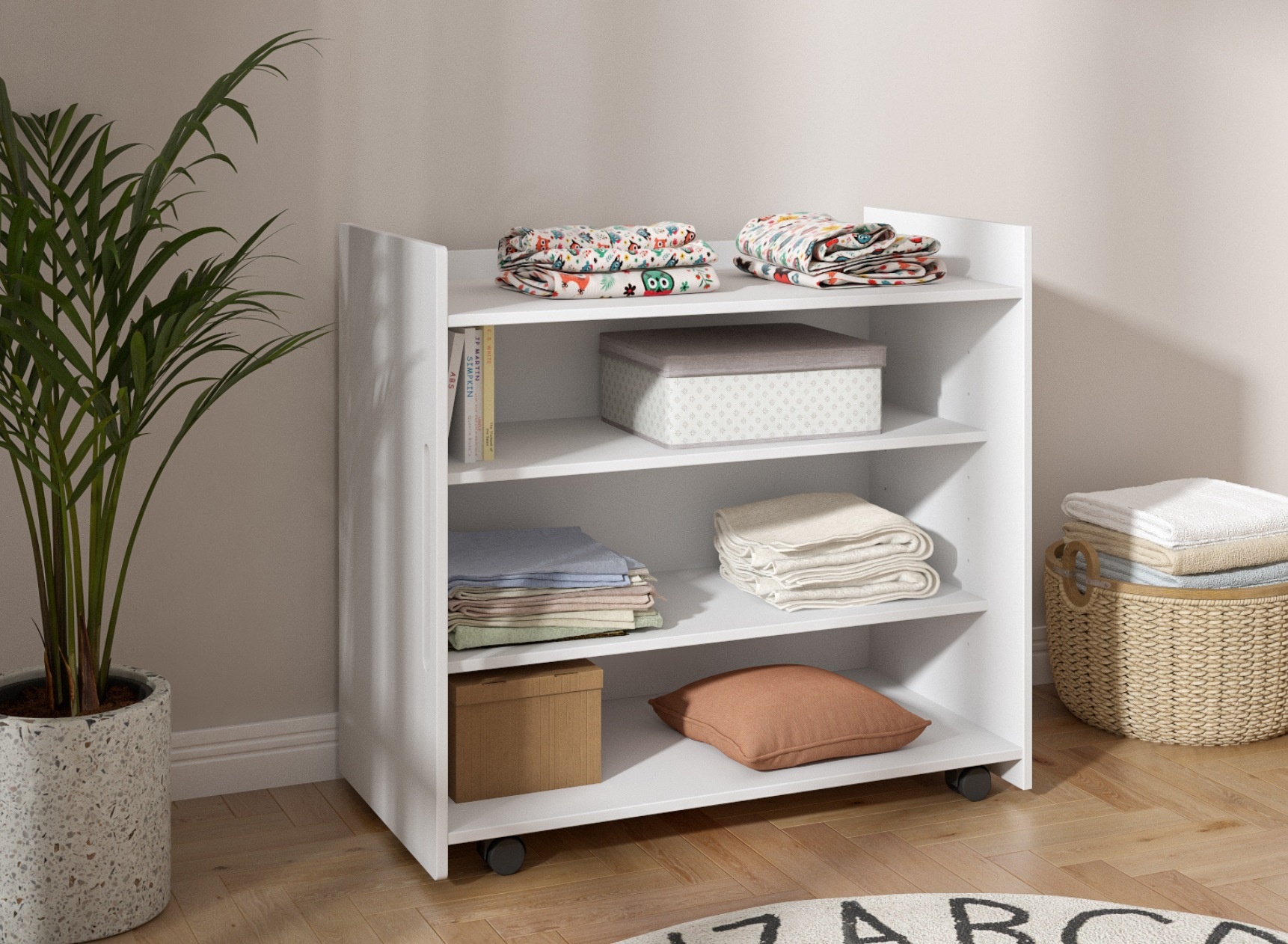 Etagère enfant ANDY - Blanc - 1