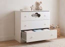 Commode 3 tiroirs CLOUD – Blanc Nateo Concept - 2