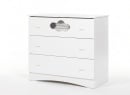 Commode 3 tiroirs CLOUD – Blanc Nateo Concept - 5