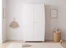 Armoire 2 portes CALTON - Blanc 2