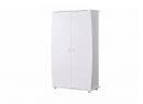Armoire 2 portes CALTON - Blanc 3