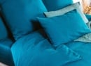 Housse de couette 220x240 Coton Bio - Bleu nuit 1