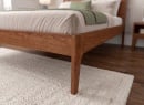 Lit en bois massif 140x200 GABRIEL - Noyer 4
