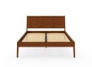 Lit en bois massif 140x200 GABRIEL - Noyer 9