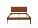 Lit en bois massif 160x200 GABRIEL - Noyer 11