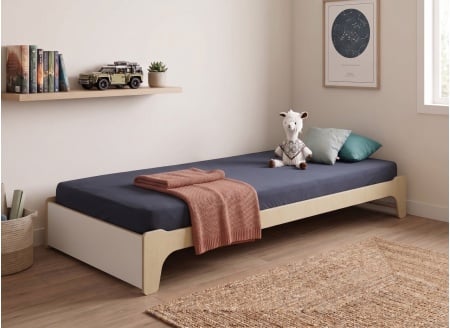 KALIX 90x190 children's bed - White/Wood
